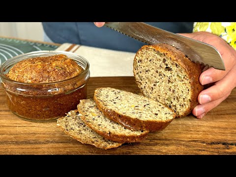  Bread in a jar couldnt be better! No yeast, no sugar, no flour