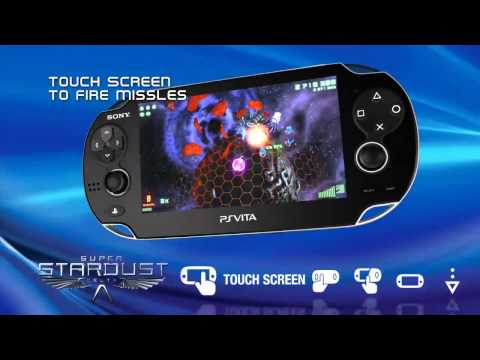 Super Stardust Delta Gameplay (Vita)