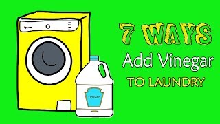 ... there are many uses for vinegar laundry, but in this video 7 hints
how to add as well i...