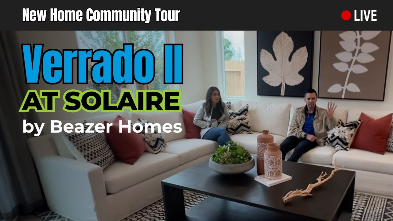 Verrado II at Solaire in Roseville New Home Community Tour YouTube