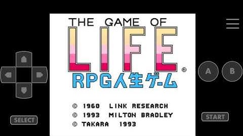 RPG Jinsei Game Nes Game Sample