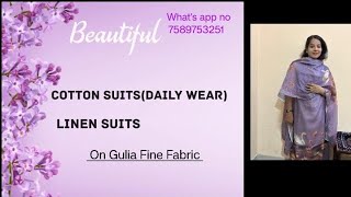 Cotton Suits and Linen Silk Suits/7589753251