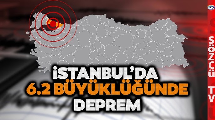 SON DAKİKA! İstanbul'da 6.2 Büyüklüğünde Deprem! Peş Peşe Depremler -  YouTube