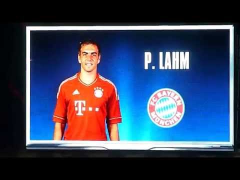 Bayern vs. Real - 17.04.2012 - Allianz Arena - Bekanntgabe der Mannschaftsaufstellung - LIVE !!!