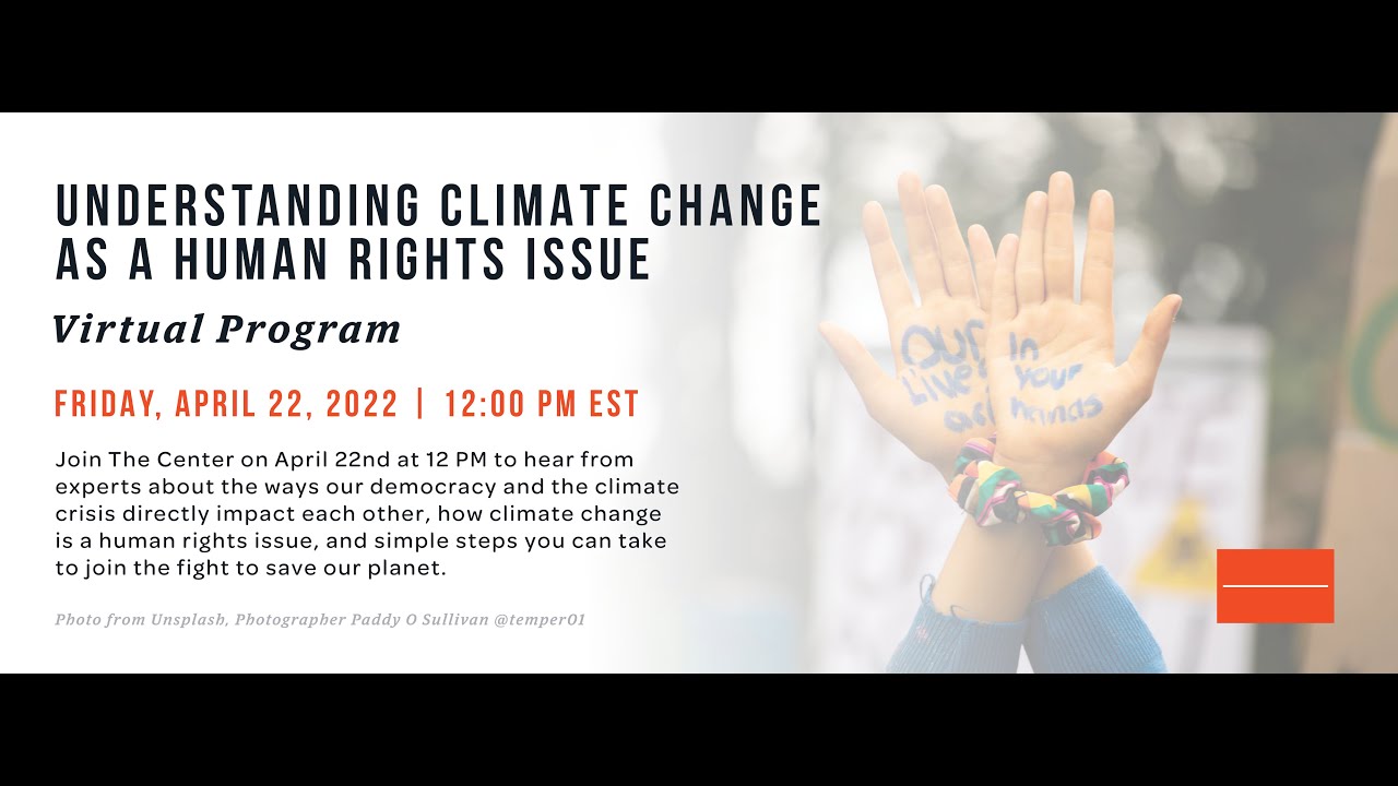 Understanding Climate Change As A Human Rights Issue