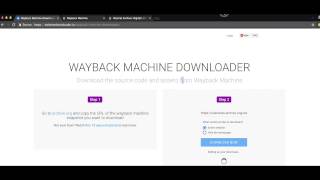 Wayback Machine Downloader Tutorial screenshot 5