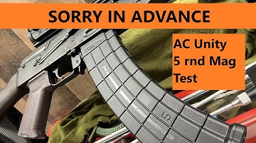AC Unity AK-74 Mag Test
