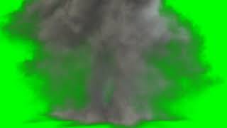 Slomo Explosion - Green Screen Hd
