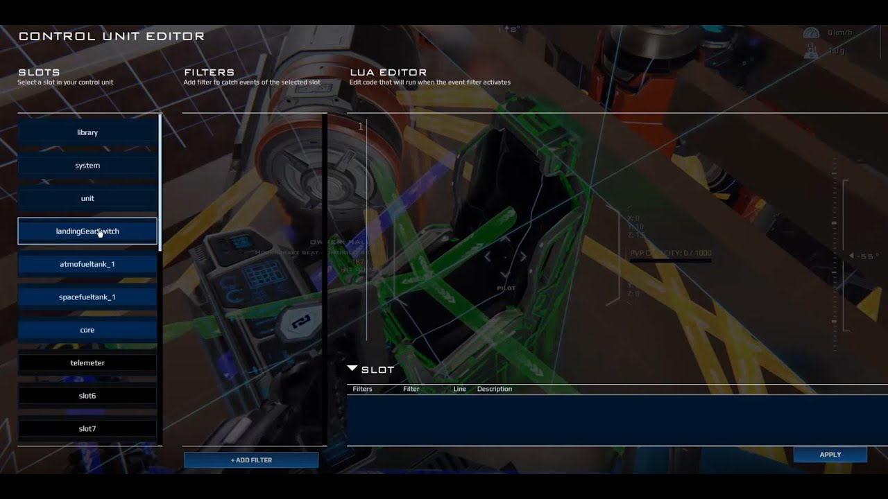 DU Lua Tutorial 1 - Landing Gear - YouTube