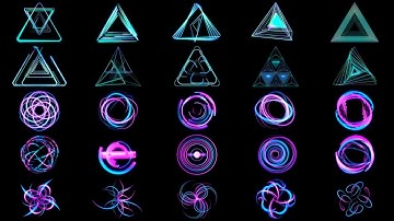 Shapeshifters: HD VJ Loops/Clips/Visuals for Resolume, Serato Video, VDMX, MixEmergency, CoGe, etc.