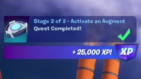 Fortnite - Activate an Augment - Chapter 4 Season 1
