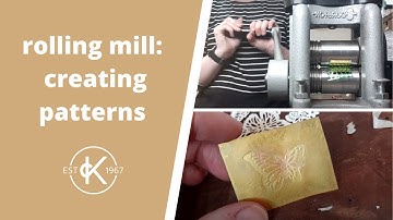 How To Create Textures With A Rolling Mill | 12 Months Of Metal