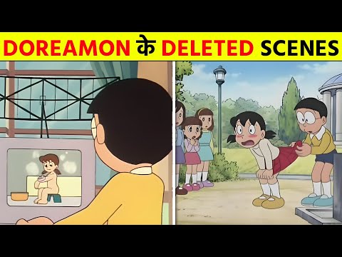 10 Rare Doraemon Deleted Scenes You've Never Seen Before | Gjbkefact