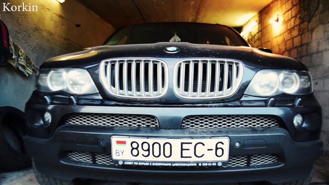 Сколько масла в двигателе BMW X5 E53