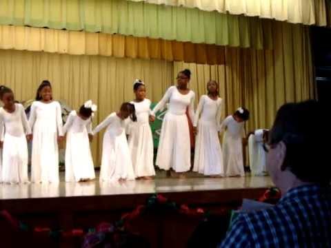 st.rita's christmas program - sacred dancers