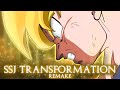 Dragon ball z  ssj transformation remake mike smith  by gladius