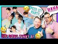 REACTION TO BTS BEING EXTRA AF IN AMERICA - For the first time reacting to a BTS Funny video