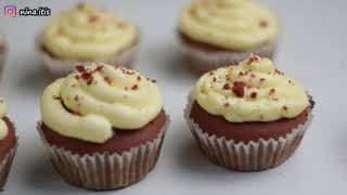 كب كيك ريد فيلفيت | Red Velvet Cupcakes