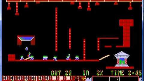 Oh No More Lemmings Wicked  Level 8 A TOWERING PROBLEM