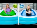 Chimique vs froide piscine challenge 