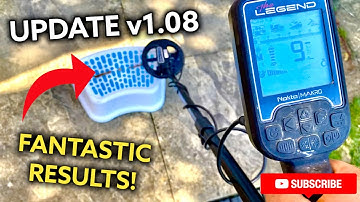 Nokta Makro Legend Update v1.08 Iron Filter Test