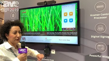 ISE 2019: Kramer Talks About VIA as an AV Platform