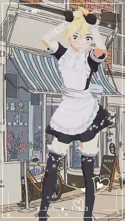 MMD x Tiktok | Arigatou!Nyaa! | Maid boy version | (Leat'q tokyo)