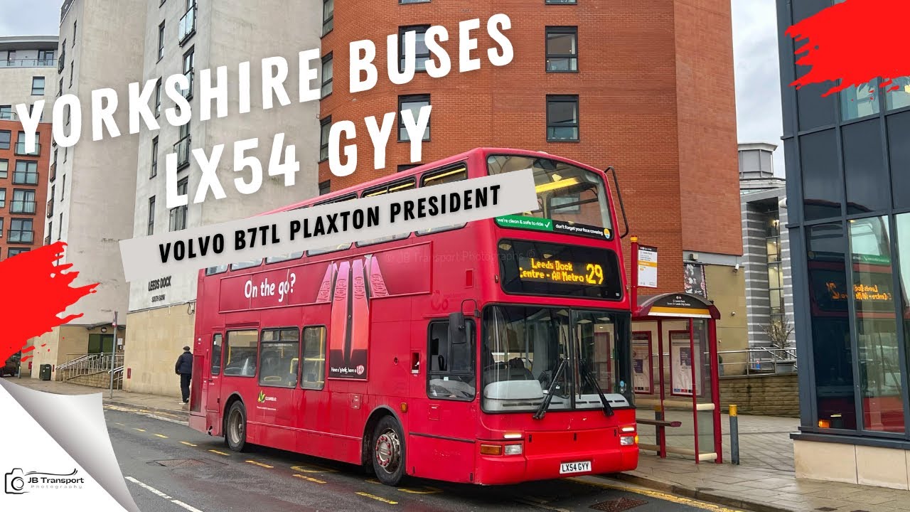 Yorkshire Buses LX54 GYY “On Loan From DM Motors Services” YouTube