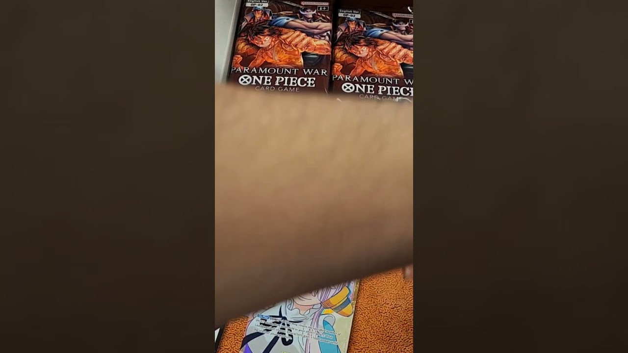 OP02 Box Pulls #2 - One Piece Card Game 