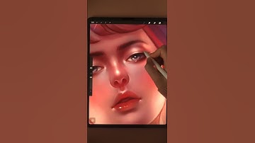Digital Ipad Art by Nizuart on TikTok P52 | Amazing Digital Drawing Inspiration #shorts