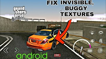 (50 SUBSCRIBERS SPECIAL) FIX  INVISIBLE / BUGGY TEXTURE PROBLEM || GTA SAN ANDROID ||