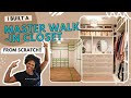 DIY Master Closet | Installing Built Ins (Part 2)