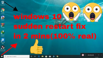 How To Fix Auto Shutdown/Restart Problem On Windows 10 In 2020