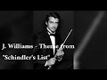 J. Williams - Theme from "Schindler's List" Flute and Piano