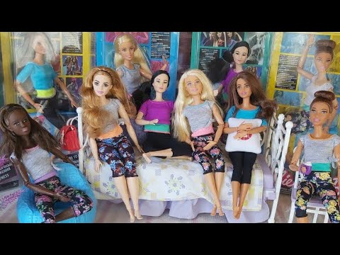 Mattel Barbie Made to Move Sonsuz Hareket Bebekleri MTM Paket açılımı Open Box