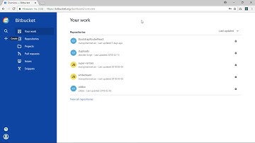 How to make new Repository / Project on bitbucket.org ...