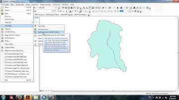 วิธีการลงจุดสถานี arcgis