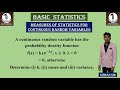 A continuous random variable has the probability density function f(x) = kx𝒆^(−𝝀𝒙), x ≥ 0, λ 0= 0, o