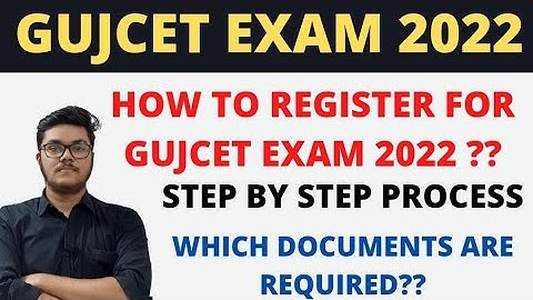 Gujcet Exam 2022 | How to fill Application form ?|  Step by step procedure Explained |Don