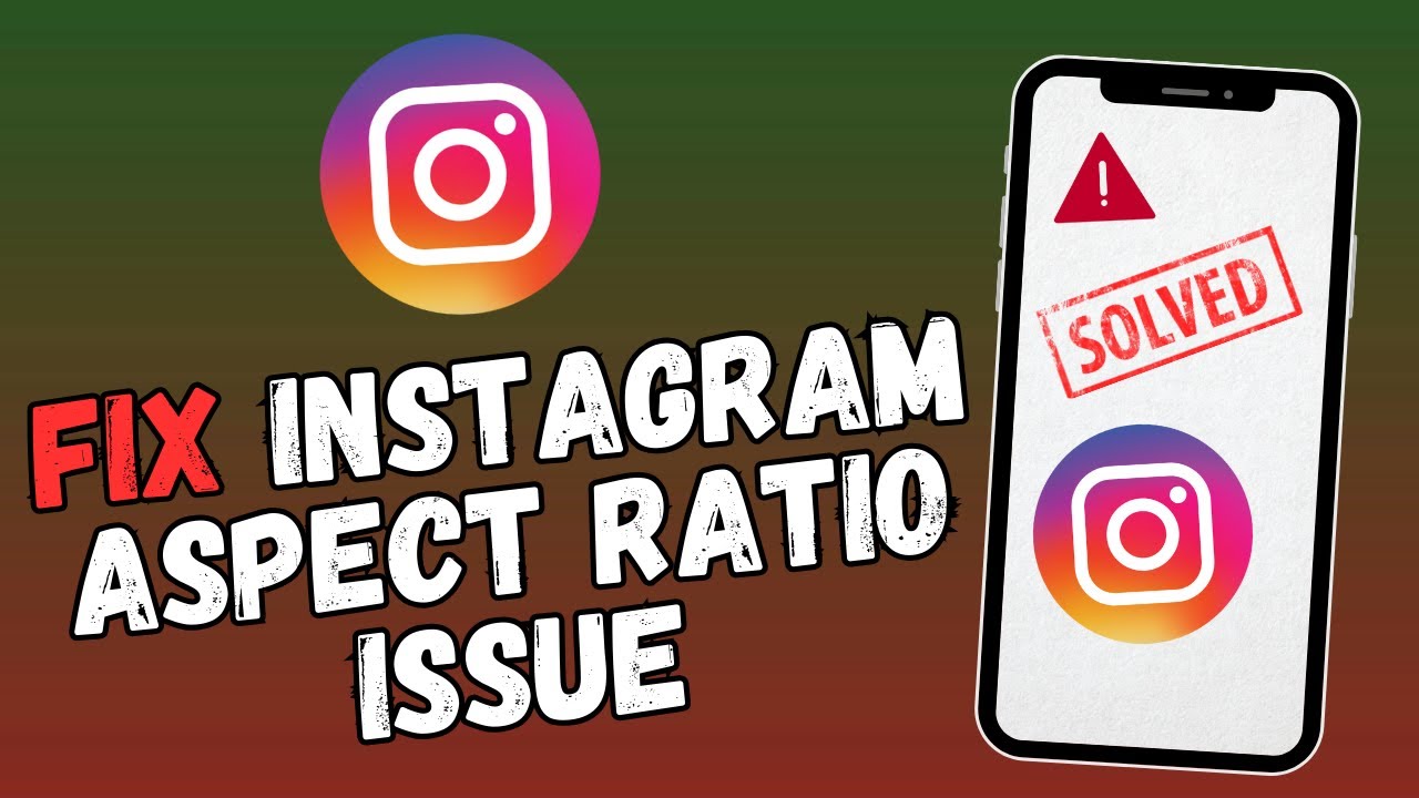 How to Fix Aspect Ratio on Instagram 2025? - YouTube