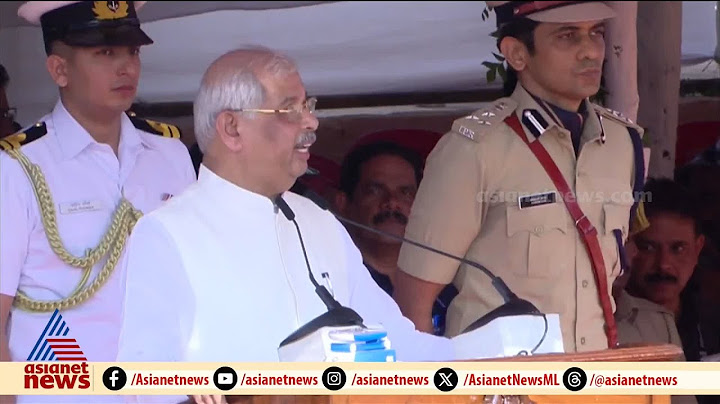 ​ഗവർണർ സംസാരിക്കുന്നതിനിടെ സിറ്റി പൊലീസ് കമ്മീഷണർ കുഴഞ്ഞു വീണു | Republic day | Rajendra Arlekar