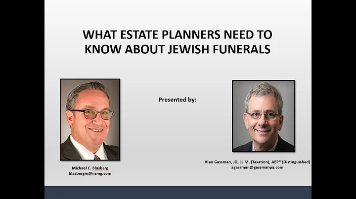 What Estate Planners Need To Know About Jewish Fun...