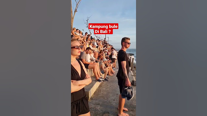 Kampung bule di Bali ? #bali #infobali #trending #canggu
