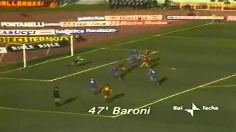 Serie A 1986-1987, day 23 Roma - Empoli 2-1 (Baroni, Salvadori, Baldieri)