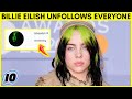 Billie Eilish Unfollows Everyone On Instagram For This Reason