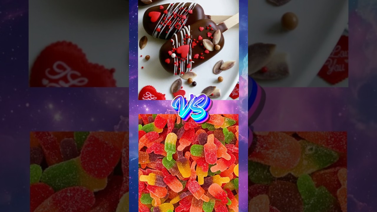 Candy VS Chocolate 