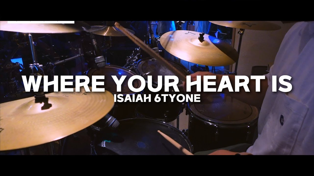 [북쟁이] 주님의 마음있는곳 아이자야씩스티원 (Drum cover & Tutorial) YouTube