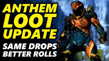 ANTHEM LOOT UPDATE - Anthem MAJOR Loot Changes & Fixes - Better Rolls Are Coming!