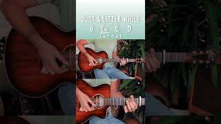 Just A Little While The 502s Guitar Tutorial (Verse) // Just A Little While Guitar Lesson #shorts