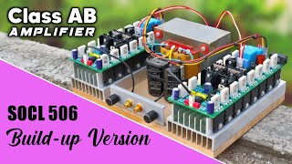 Diy 1500 Watt High Power Amplifier Using 2Sc5200 & 2Sa1943 Transistors - Cl Ab Amplifier
